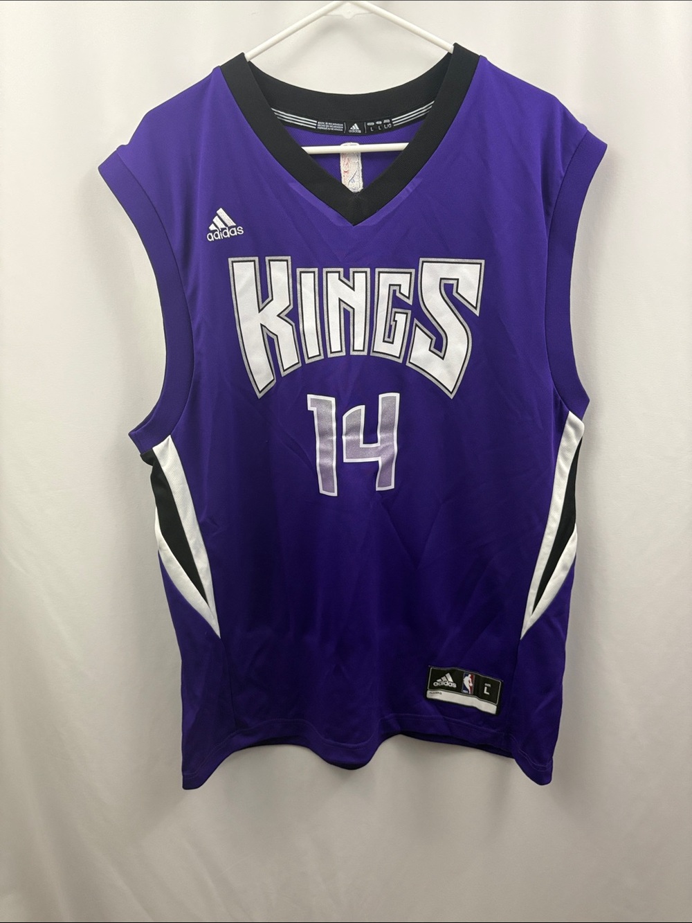 Sacramento Kings Adidas NBA Mens Basketball Jersey Size Large